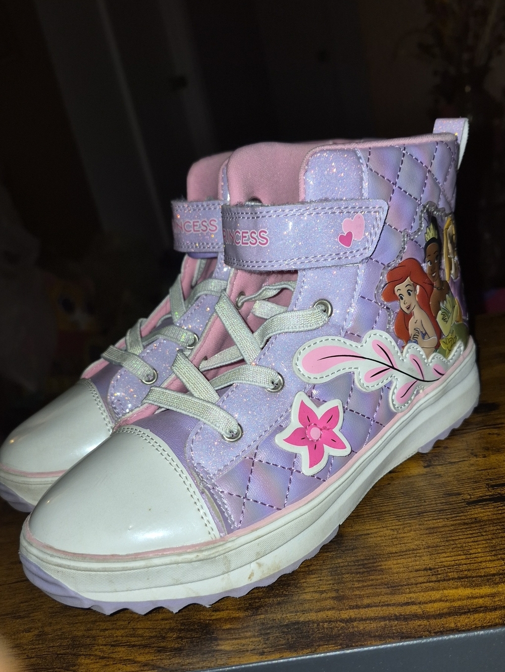 Disney Princess Hi-Top Sneakers!